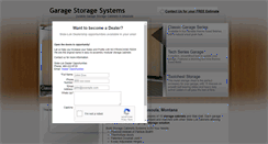 Desktop Screenshot of missoulagaragestoragecabinets.com